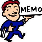 Delivering Memo Clip Art