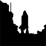 Space Shuttle Silhouette 1