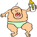 Mutant Baby 2 Clip Art