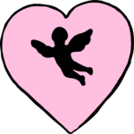 Cupid & Heart 2 Clip Art