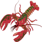 Lobster 07 Clip Art