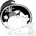 Cornucopia 03 Clip Art