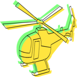 Helicopter 19 Clip Art