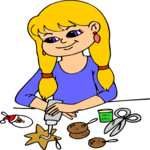 Making Cookies 1 Clip Art