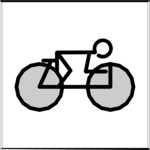 Cycling 06 Clip Art