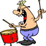 Drummer 32 Clip Art