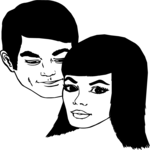 Female & Male 6 Clip Art