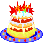 Cake 10 Clip Art