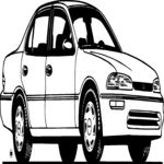 Sedan 66 Clip Art