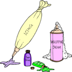 Cake Decorating Tools Clip Art