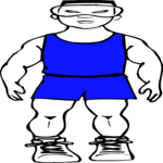 Athlete 11 Clip Art