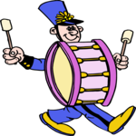 Drum Major 3 Clip Art