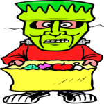 Costume - Frankenstein 1 Clip Art