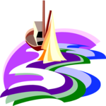 Sailboat 72 Clip Art