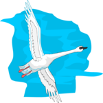 Swan 19 Clip Art