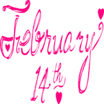 February 14th Clip Art