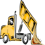 Dump Truck 18 Clip Art