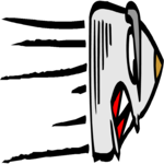 Speeding Bullet Clip Art