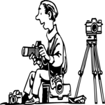 Photographer 01 Clip Art