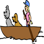 Canoeing 17 Clip Art