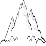 Mountains 004 Clip Art