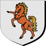 Horse - Rampant 4 Clip Art