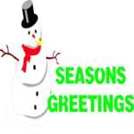 Season's Greetings 06 Clip Art