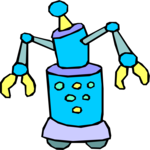 Robot 062 Clip Art