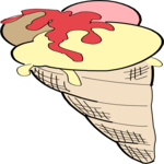 Ice Cream Cone 04 Clip Art