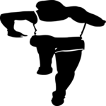 T & F - Runner 16 Clip Art