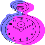 Pocket Watch 16 Clip Art