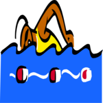 Swimming 15 Clip Art