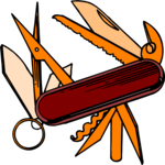 Pocket Knife 6 Clip Art