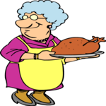 Grandmother with Chicken