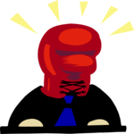 Boxing Head Clip Art