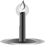 Candle 05 Clip Art