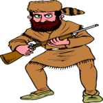 Daniel Boone 1 Clip Art