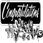 Congratulations Title 2 Clip Art