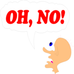 Oh, No! Clip Art