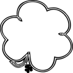 Shamrock Frame 1 Clip Art