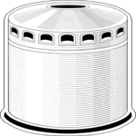 Oil Filter 7 Clip Art