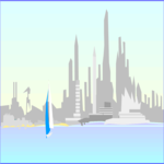 City Skyline 51 Clip Art