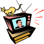 Television 40 Clip Art