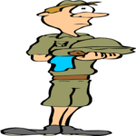 Soldier with Uniform