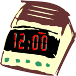 Digital Alarm 1 Clip Art