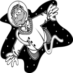 Astronaut 42 Clip Art