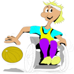 Basketball Player 09 Clip Art