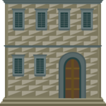 Urban Dwelling - Italy Clip Art