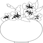 Vase Frame Clip Art