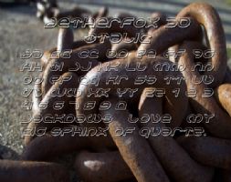 Aetherfox 3D Italic font